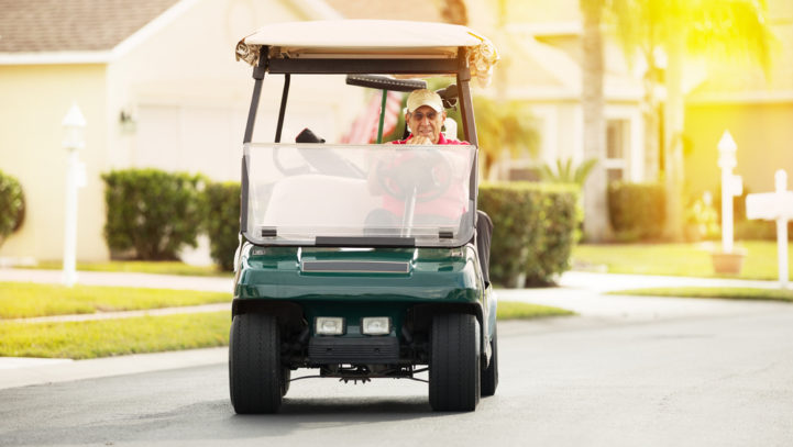 Florida Golf Cart Accident Kills One and Seriously Injures Another